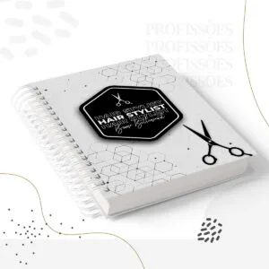 Kit Encadernação Hair Stylist Masculino -Arquivo Digital 12 Kit Encadernação Hair Stylist Masculino -Arquivo Digital