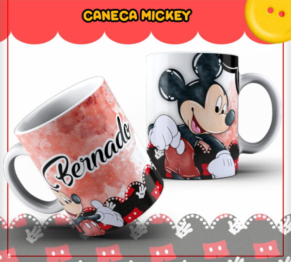 Kit Encadernação Infantil Mickey