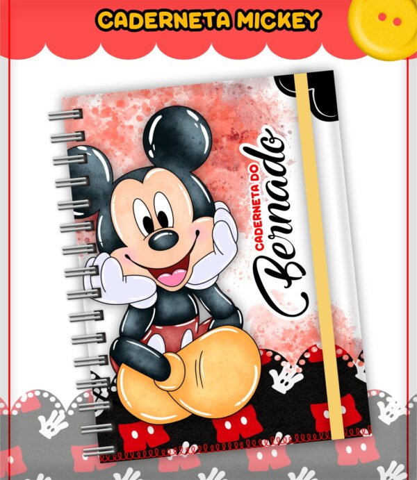 Kit Encadernação Infantil Mickey