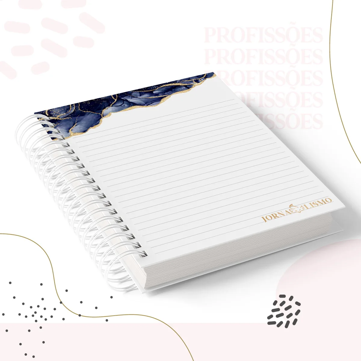 Kit Encadernação Jornalismo Feminino 2 Kit Encadernação Jornalismo Feminino