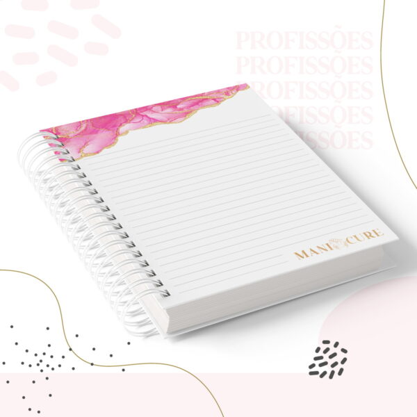 Kit Encadernação Manicure Feminino