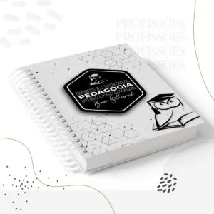 Kit Encadernação Pedagogia Masculino -Arquivo Digital 7 Kit Encadernação Pedagogia Masculino -Arquivo Digital