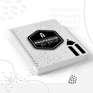Kit Encadernação Professor Masculino -Arquivo Digital