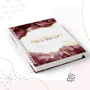 Kit Encadernação Psicologia Feminino - Arquivo Digital