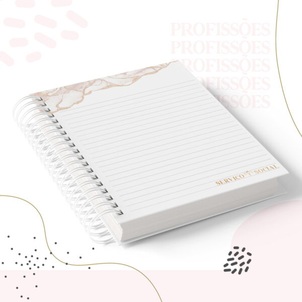 Kit Encadernação Serviço Social Feminino