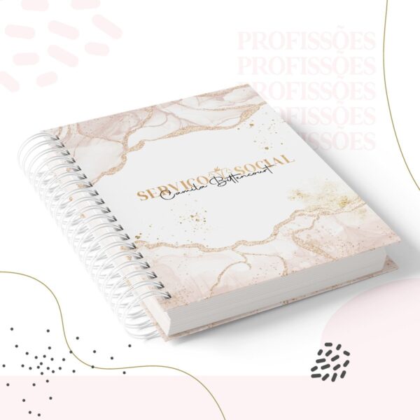 Kit Encadernação Serviço Social Feminino
