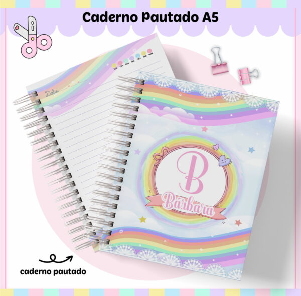 Kit Escolar Arco Íris