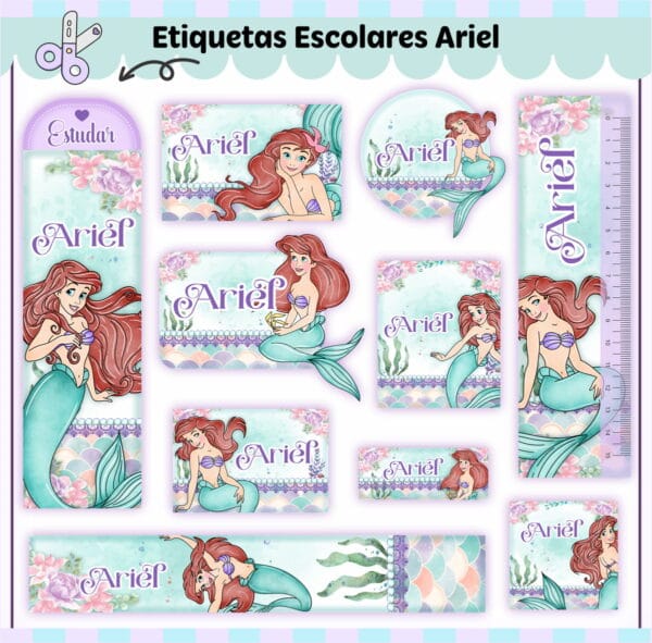 Kit Escolar Ariel