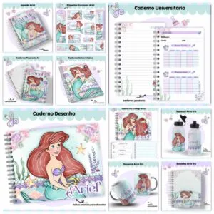 Kit Escolar Ariel 14 Kit Escolar Ariel