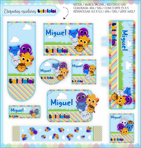 KIT ESCOLAR BOLOFOFO