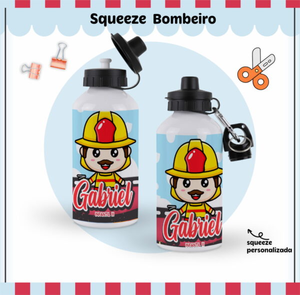 Kit Escolar Bombeiro