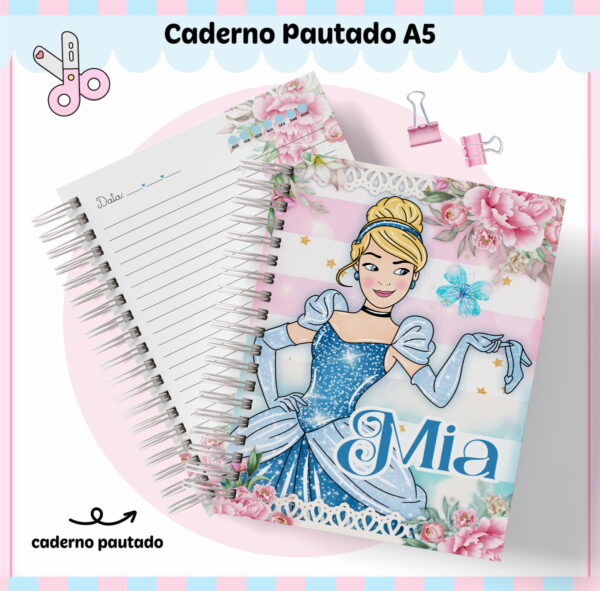Kit Escolar Cinderela