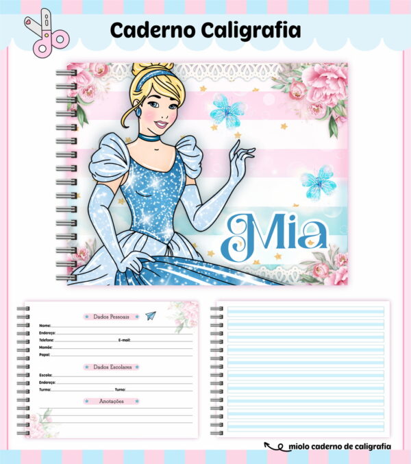 Kit Escolar Cinderela