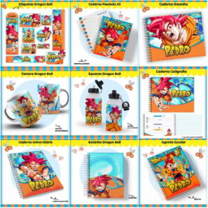 Kit Escolar Dragonball