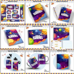 Kit Escolar Espaço