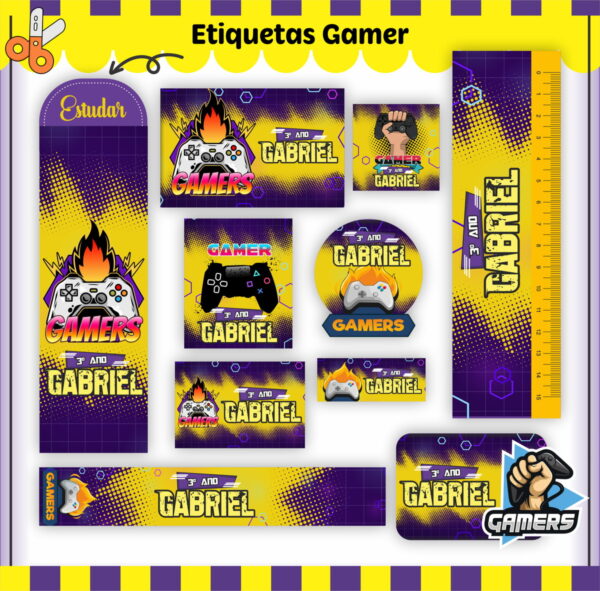 Kit Escolar Gamer