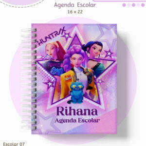 Kit Escolar Guerreiras do K-pop - Arquivo Digital