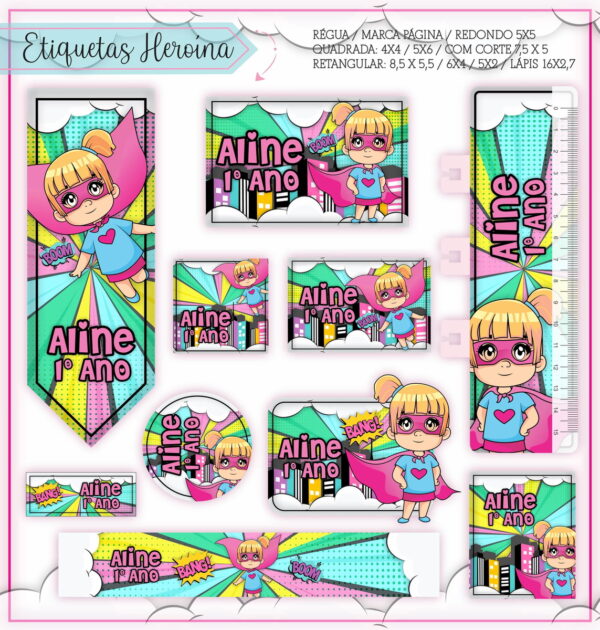 KIT ESCOLAR HEROINA