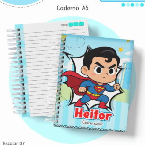 Kit Escolar Heróis - Arquivo Digital 12 Kit Escolar Heróis - Arquivo Digital