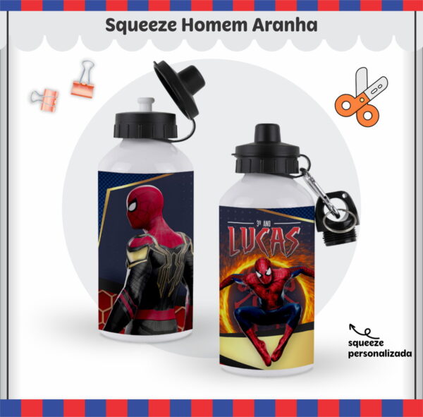 Kit Escolar Homem Aranha