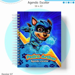 Kit Escolar Homem Patrulha Canina Menino - Arquivo Digital