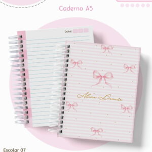 Kit Escolar Laços - Arquivo Digital 8 Kit Escolar Laços - Arquivo Digital