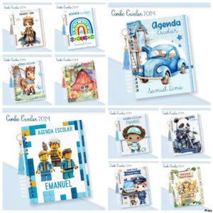 Kit Escolar Meninas e Meninos