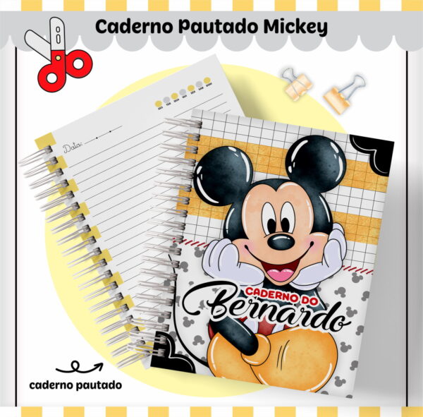 Kit Escolar Mickey Lindo