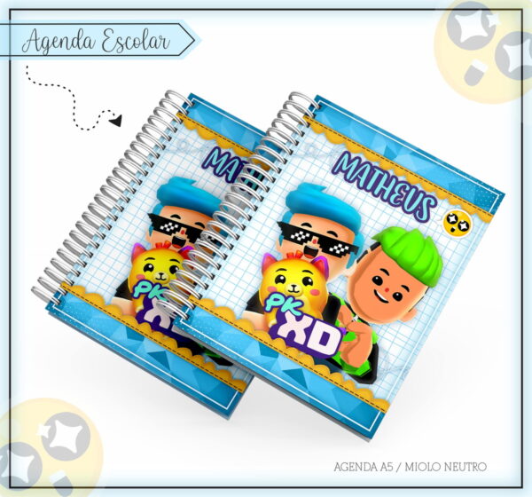 KIT ESCOLAR PKXD MENINO