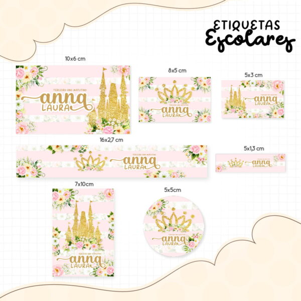 KIT ESCOLAR PRINCESA