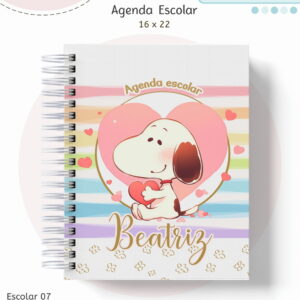 Kit Escolar Snoopy - Arquivo Digital