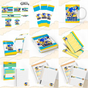 KIT ESCOLAR SONIC - ARQUIVO DIGITAL 8 KIT ESCOLAR SONIC - ARQUIVO DIGITAL
