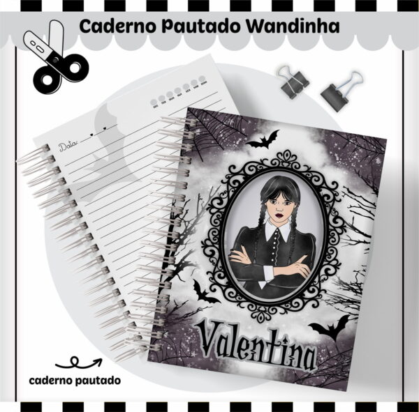 Kit Escolar Wandinha