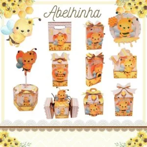 Kit Festa Abelhinha 7 Kit Festa Abelhinha
