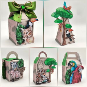 Kit Festa Animais da Amazônia - Studio e pdf 8 Kit Festa Animais da Amazônia - Studio e pdf