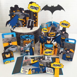 Kit Festa Batman - Arquivo Digital 2 Kit Festa Batman - Arquivo Digital