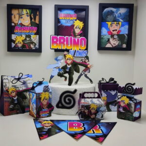 Kit Festa Boruto - Arquivo Digital
