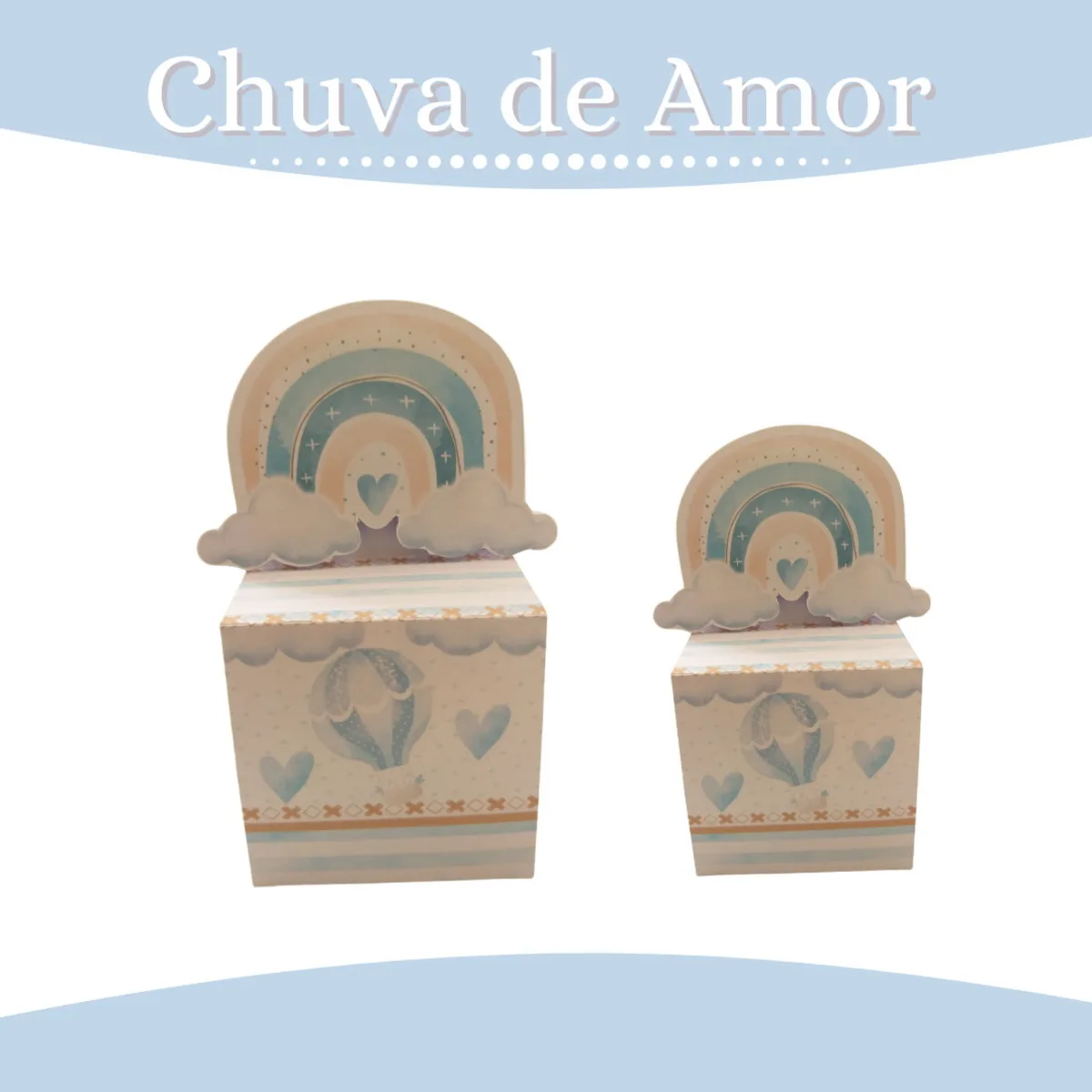 Kit Festa Chuva De Amor Menino 4 Kit Festa Chuva De Amor Menino