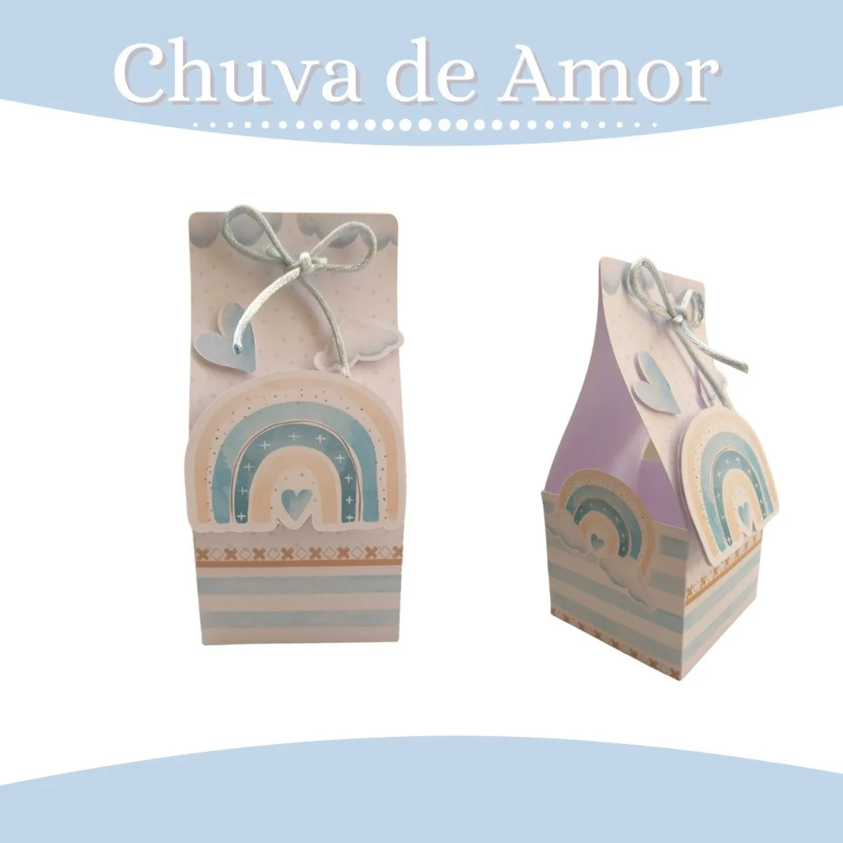 Kit Festa Chuva De Amor Menino 1 Kit Festa Chuva De Amor Menino