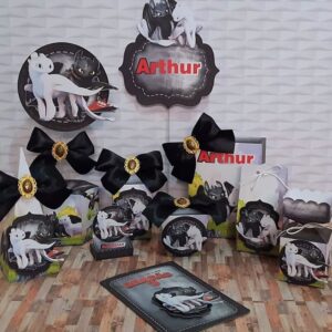 Kit Festa Como treinar seu dragão