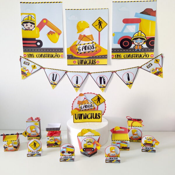 Kit Festa Construção