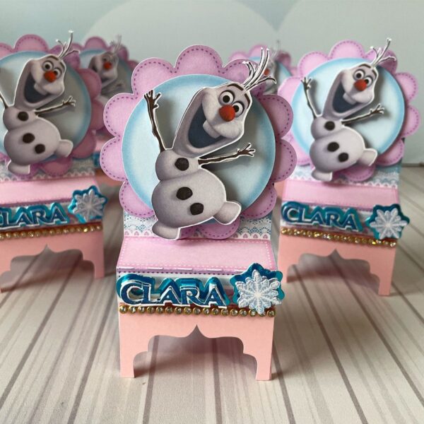Kit Festa Frozen Rosa E Azul