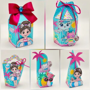 Kit Festa Gabby Pool Party - Studio e pdf