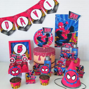 Kit Festa Homem Aranha