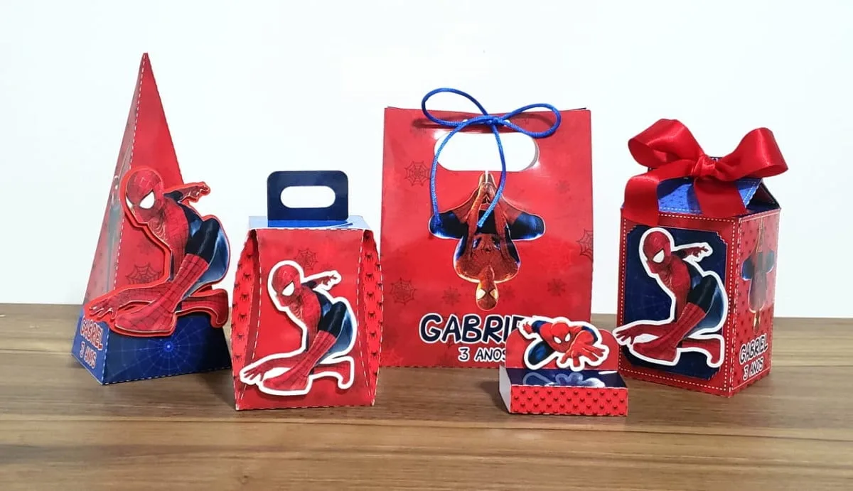 Kit Festa Homem Aranha - Studio e pdf 1 Kit Festa Homem Aranha - Studio e pdf