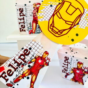 Kit Festa Homem de Ferro - Studio e pdf