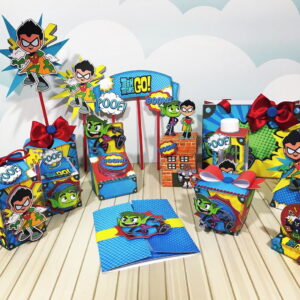 Kit Festa Jovens Titans