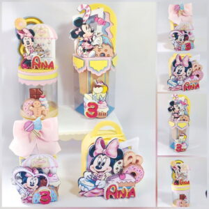 Kit Festa Minnie Confeiteira Luxo - Studio e pdf 17 Kit Festa Minnie Confeiteira Luxo - Studio e pdf