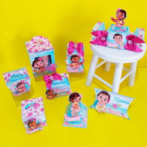 Kit Festa Moana Baby - Arquivo Digital 7 Kit Festa Moana Baby - Arquivo Digital