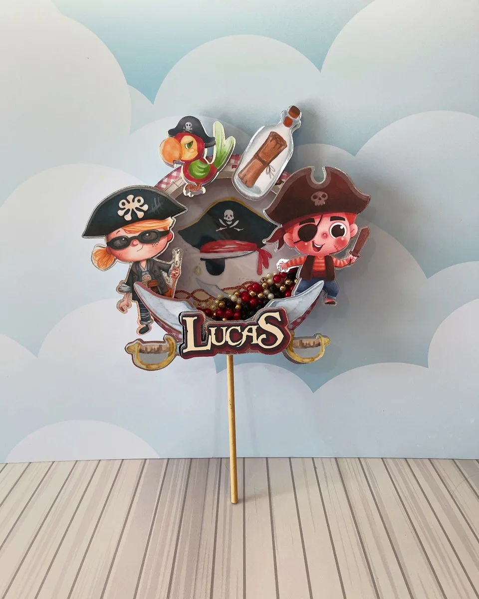 Kit Festa Piratas Luxo - Studio e pdf 2 Kit Festa Piratas Luxo - Studio e pdf